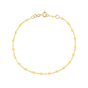 Classic Gigi Lemon bracelet, Yellow Gold, 6.7"