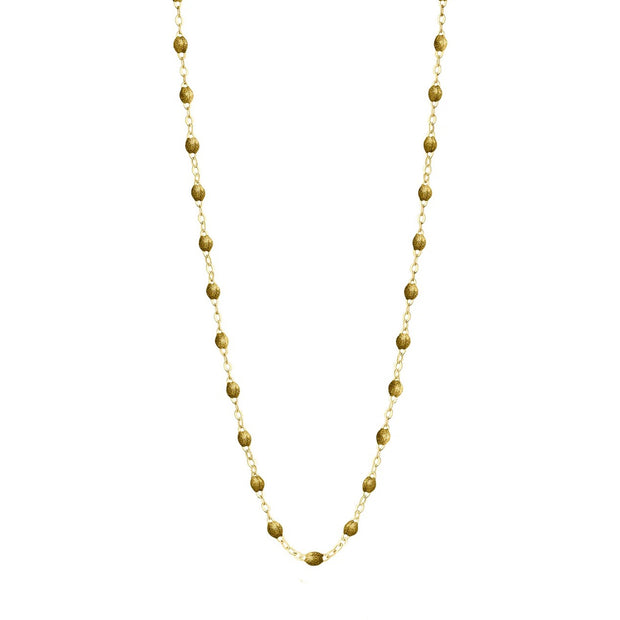 Classic Gigi Gold necklace, yellow gold, 16.5"