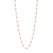 Classic Gigi Blush necklace, Yellow Gold, 16.5"