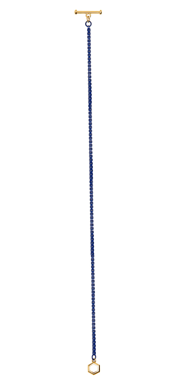 Hex - Diamond Toggle Colored Bracelet - ReRe Corcoran Jewelry