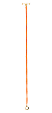 Hex - Diamond Toggle Colored Bracelet - ReRe Corcoran Jewelry