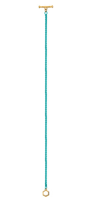 Hex - Diamond Toggle Colored Bracelet - ReRe Corcoran Jewelry