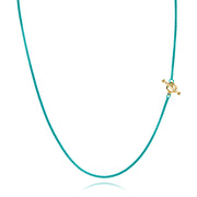 Hex - Diamond Toggle Colored Necklace - ReRe Corcoran Jewelry