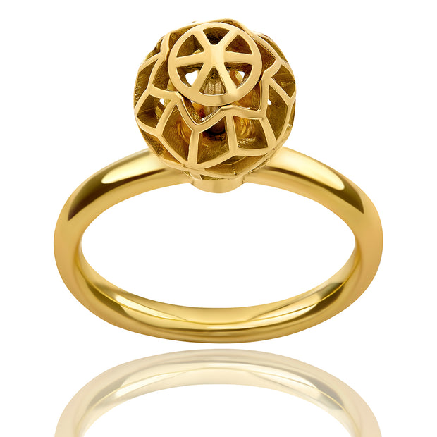 Defi Hex Ball Ring - ReRe Corcoran Jewelry