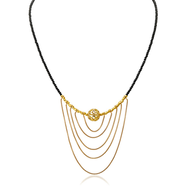 The Code 5-Chain Necklace - ReRe Corcoran Jewelry