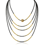 The Code 5-Strand Necklace - ReRe Corcoran Jewelry