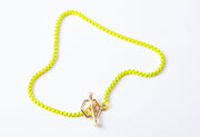 Hex - Diamond Toggle Colored Bracelet - ReRe Corcoran Jewelry