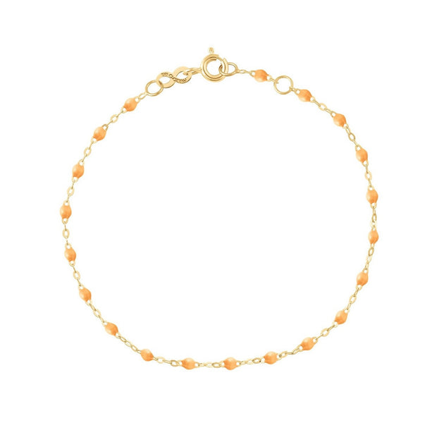 Classic Gigi Mandarine bracelet, Yellow Gold, 6.7"