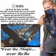 ReRe Signature Hex Ball Print Bandana