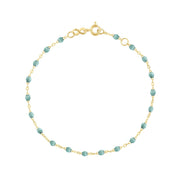 Classic Gigi Iceberg bracelet, Yellow Gold, 6.7"