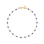 Classic Gigi Lapis bracelet, Yellow Gold, 6.7"