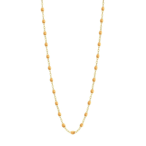 Classic GiGi Nude necklace, yellow gold, 16.5”