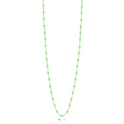 Classic Gigi Neon sautoir, Yellow Gold, 34"