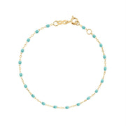 Classic Gigi Lagoon bracelet, Yellow Gold, 6.7"