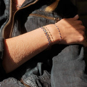 Classic Gigi Lapis bracelet, Yellow Gold, 6.7"