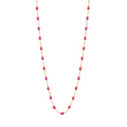 Classic GiGi Candy necklace, yellow gold, 16.5”