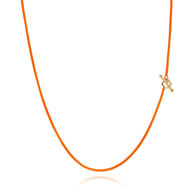 32” Hex - Diamond Toggle Colored Necklace