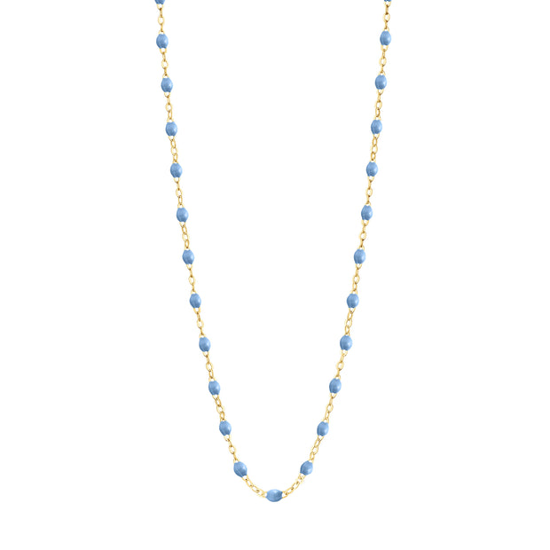 Classic GiGi Sky necklace, yellow gold, 16.5”