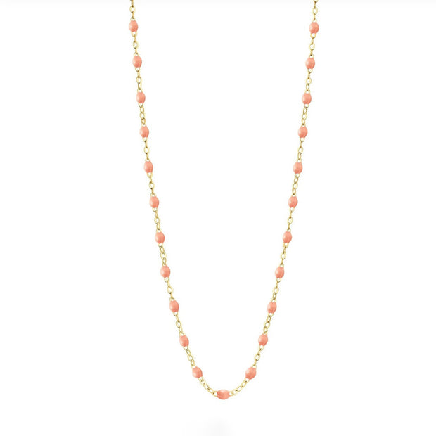 Classic Gigi Saumon sautoir, Yellow Gold, 23.6"