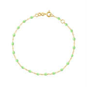 Classic Gigi Anis bracelet, Yellow Gold, 6.7"