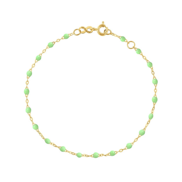 Classic Gigi Anis bracelet, Yellow Gold, 6.7"