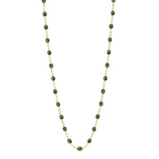 Classic GiGi Scarab Necklace, Yellow Gold, 16.5”