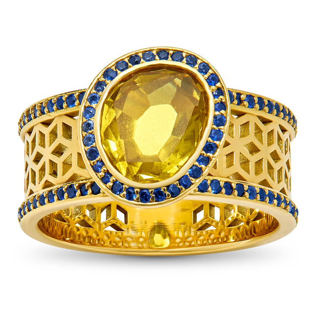 Yellow Sapphire Ring - ReRe Corcoran Jewelry