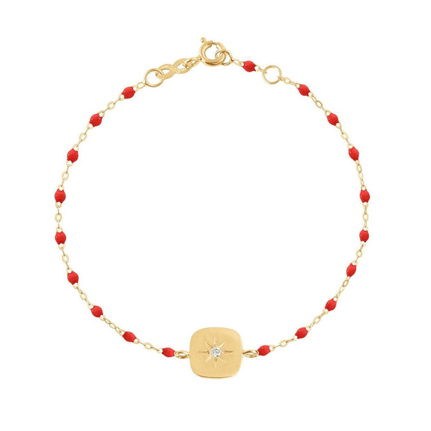 Miss Gigi Poppy diamond bracelet, Yellow Gold, 6.7"