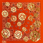 ReRe Signature Hex Ball Print Bandana