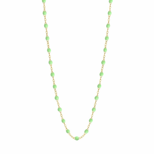 Classic GiGi Anis necklace, yellow gold, 16.5”