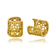 Hex Huggie Earring - ReRe Corcoran Jewelry